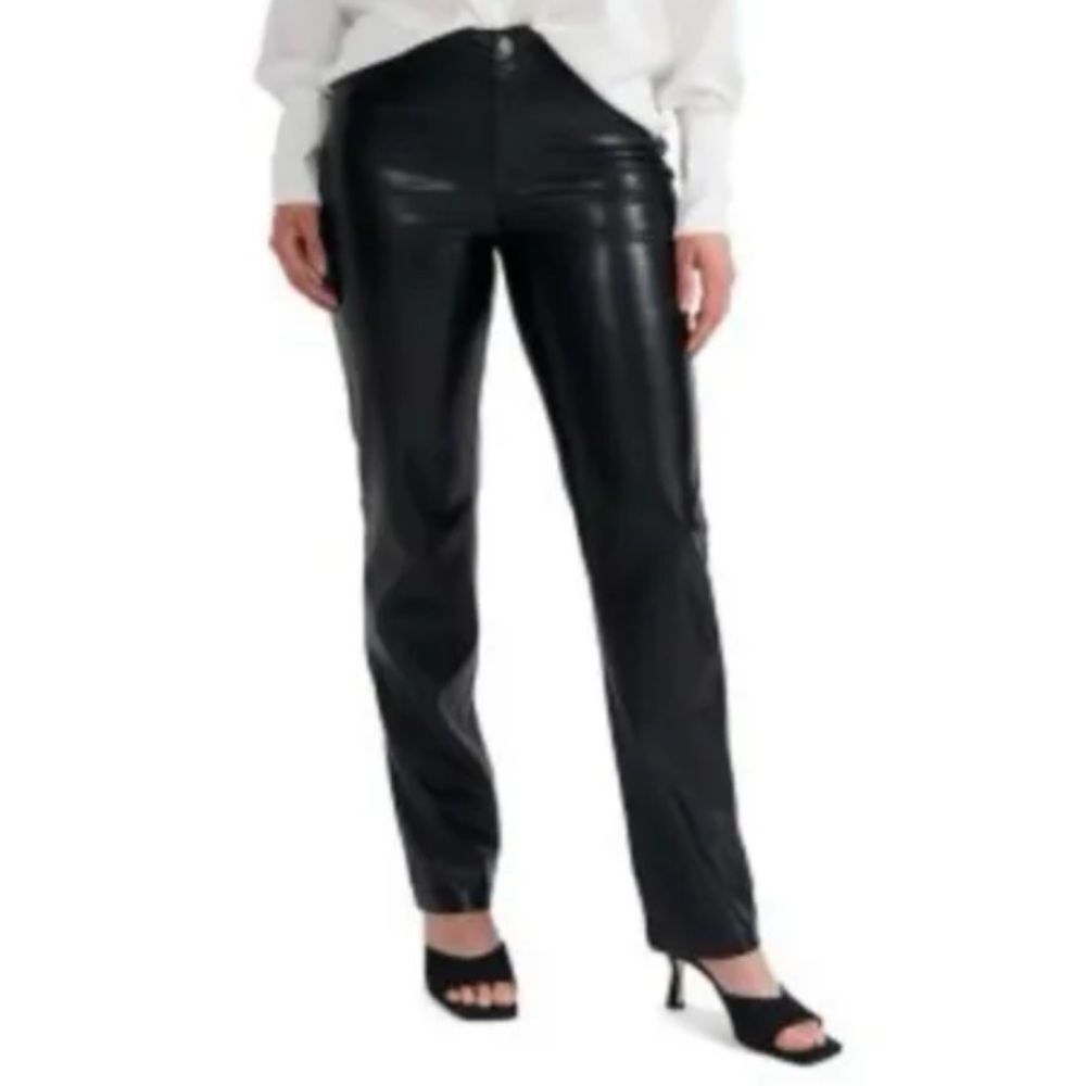 Joie Faux Leather Pants Black Limited Edition MSRP $148. NWT